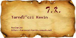 Tarnóczi Kevin névjegykártya